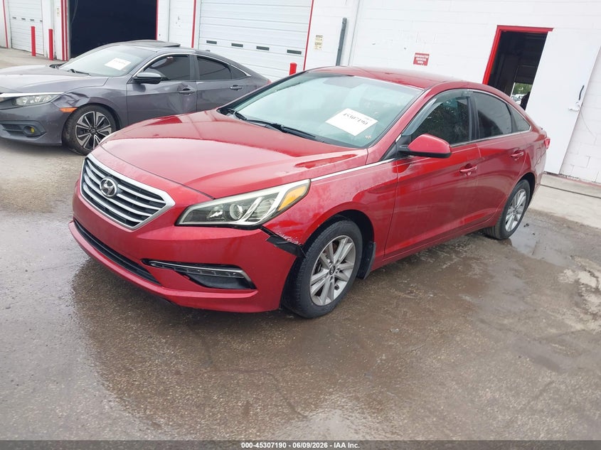 2015 Hyundai Sonata Se 5NPE24AF7FH222461 photo 1