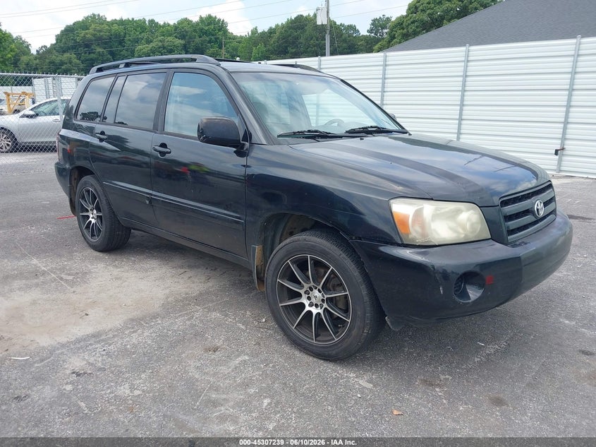 2005 TOYOTA HIGHLANDER V6