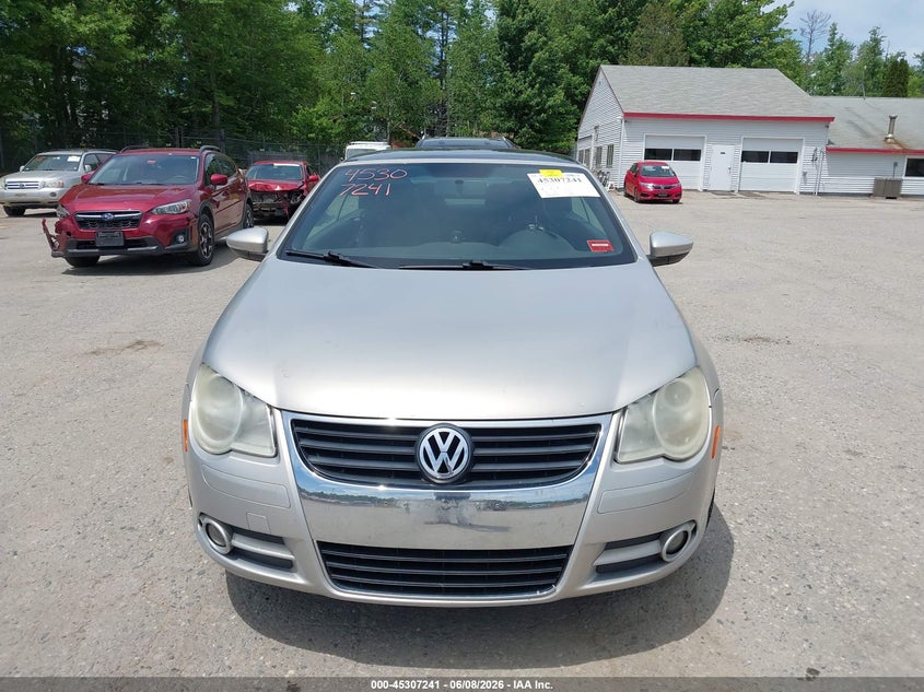 2010 Volkswagen Eos Komfort VIN: WVWAA7AHXAV011087 Lot: 45307241