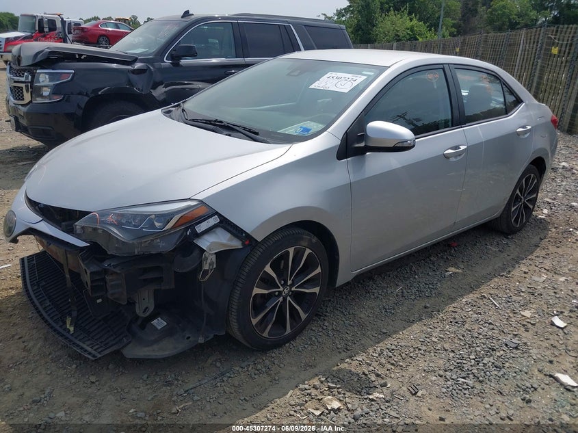 Vin: 2t1burhe4hc856307, lot: 45805159, toyota corolla se 20172