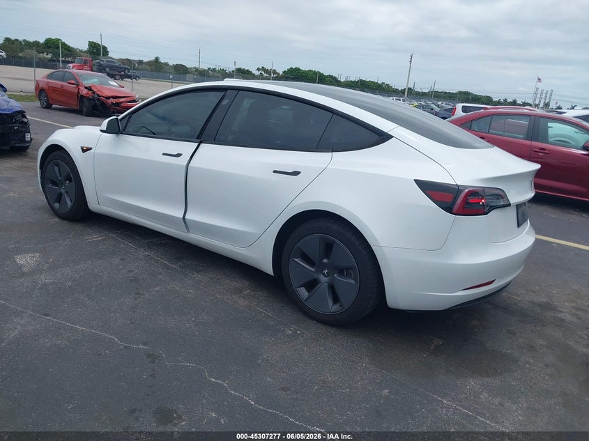 Vin: 5yj3e1ea8pf474229, lot: 45805162, tesla model 3 rear-wheel drive 20233