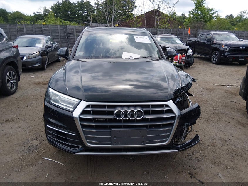 AUDI Q5 2018 VIN WA1ANAFY5J2131367