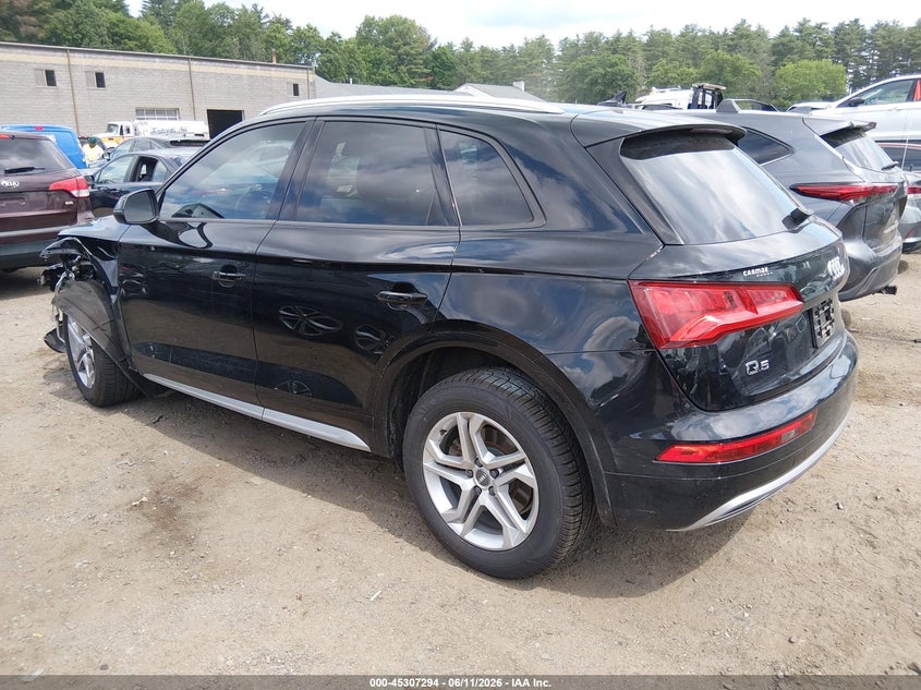 AUDI Q5 2018 VIN WA1ANAFY5J2131367