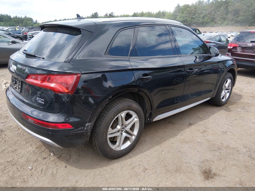 AUDI Q5 2018 VIN WA1ANAFY5J2131367