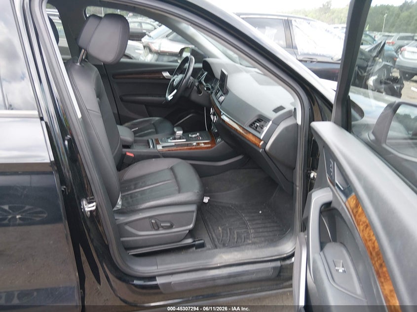 AUDI Q5 2018 VIN WA1ANAFY5J2131367