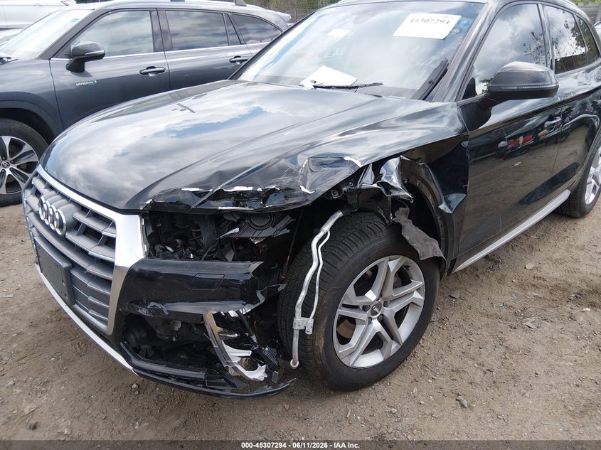 AUDI Q5 2018 VIN WA1ANAFY5J2131367