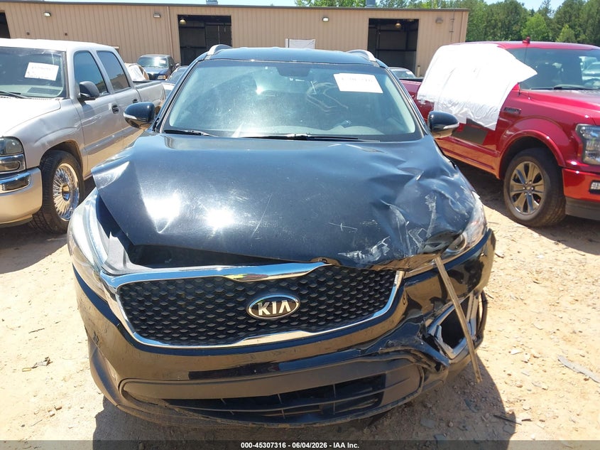 2018 Kia Sorento 3.3L Lx VIN: 5XYPGDA59JG426938 Lot: 45307316