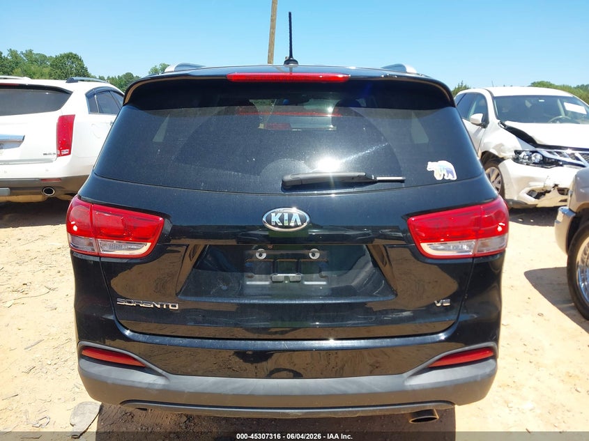 2018 Kia Sorento 3.3L Lx VIN: 5XYPGDA59JG426938 Lot: 45307316