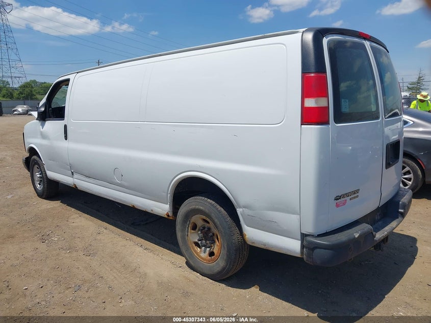 Vin: 1gczgucg6f1240627, lot: 45805228, chevrolet express 3500 work van 20153