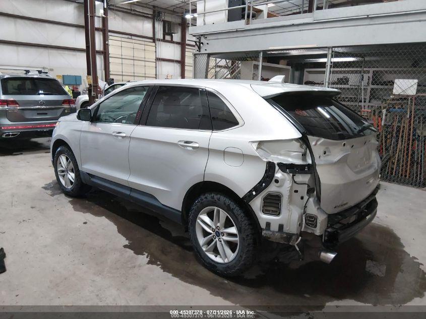 Vin: 2fmtk4j85fbb92988, lot: 45805255, ford edge sel 20153