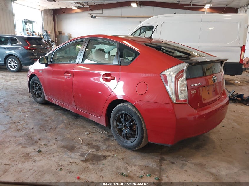 2013 TOYOTA PRIUS HATCHBACK 1.8L I-4 DOHC, VVT, 98HP
