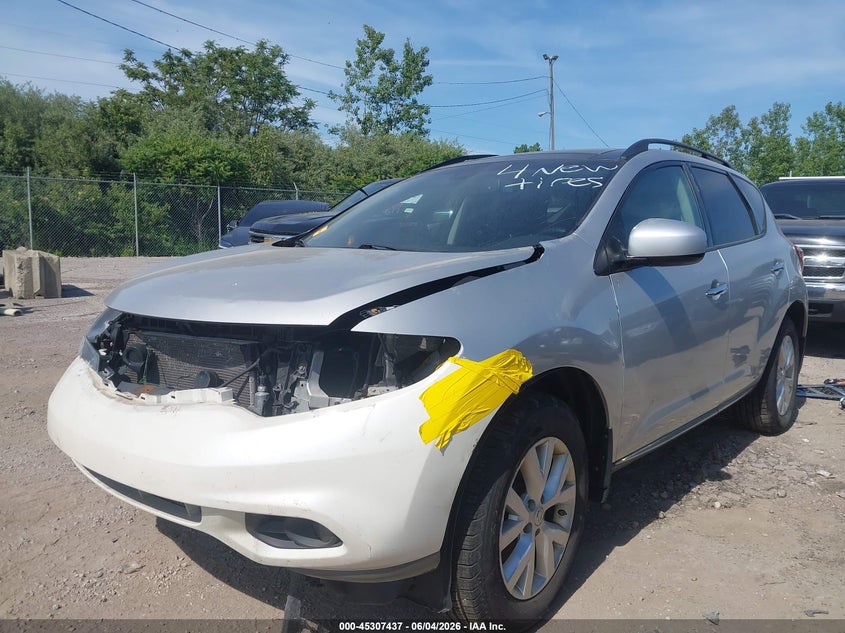 JN8AZ1MW8BW162042 2011 Nissan Murano Sl photo 1