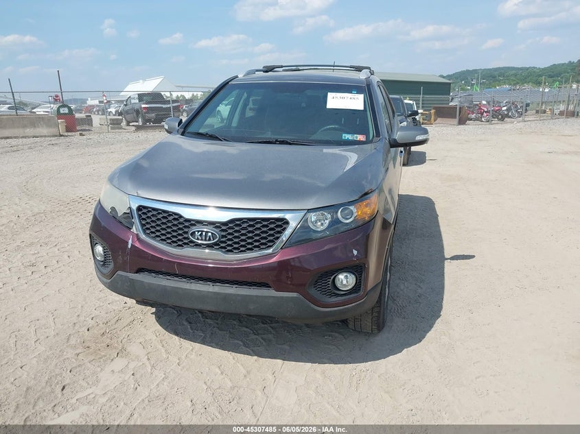 Vin: 5xyktda19bg129012, lot: 45805370, kia sorento lx 20112