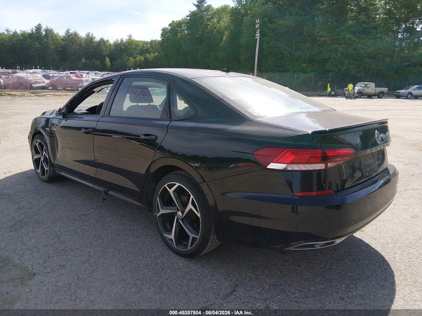 Vin: 1vwma7a37mc017430, lot: 45805389, volkswagen passat 2.0t r-line 20213