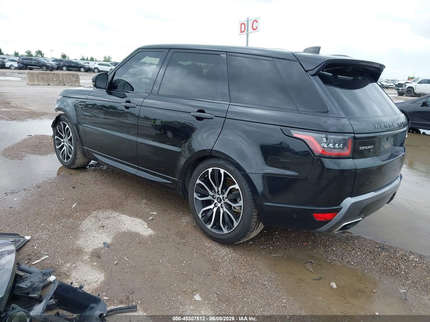 Vin: salwr2suxma758755, lot: 45805397, land rover range rover sport hse silver edition mhev 20213