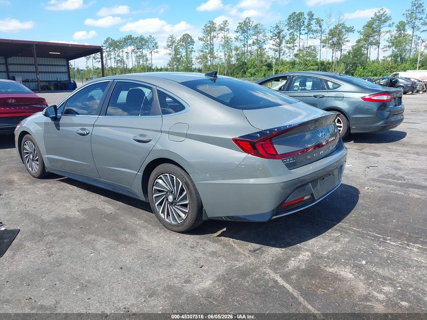 2023 HYUNDAI SONATA HYBRID auction photo 3
