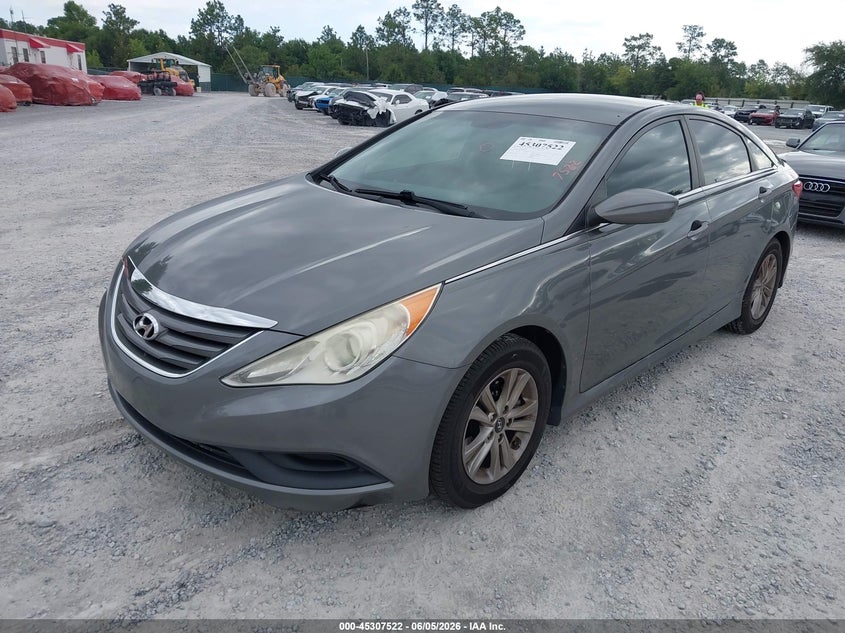 Vin: 5npeb4ac3eh865815, lot: 45805406, hyundai sonata gls 20142