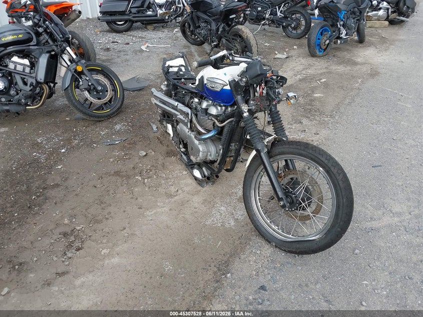 2006 TRIUMPH MOTORCYCLE SCRAMBLER auction photo 1
