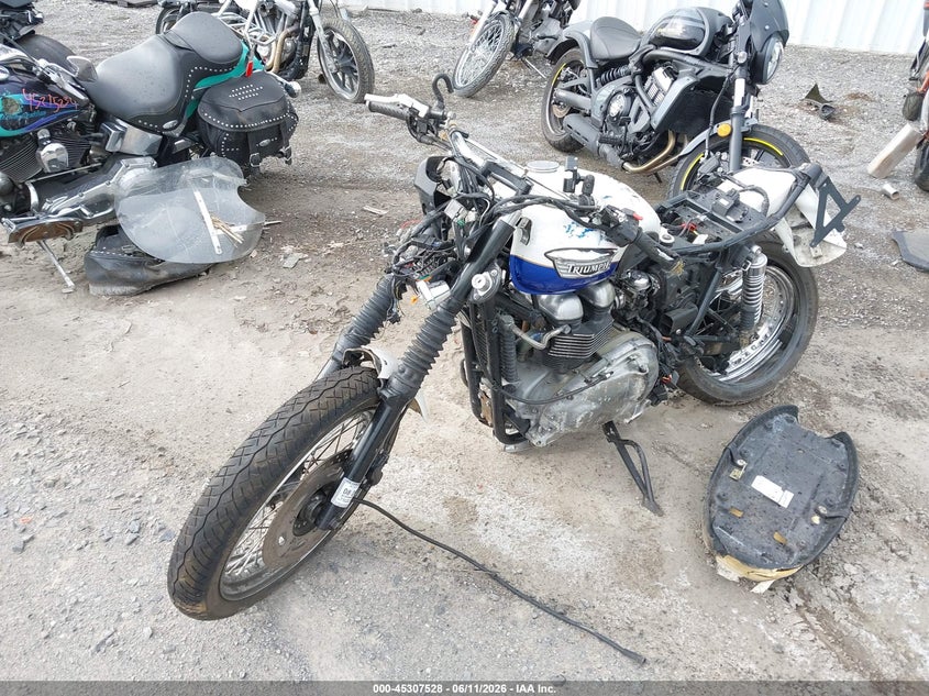 2006 TRIUMPH MOTORCYCLE SCRAMBLER auction photo 2