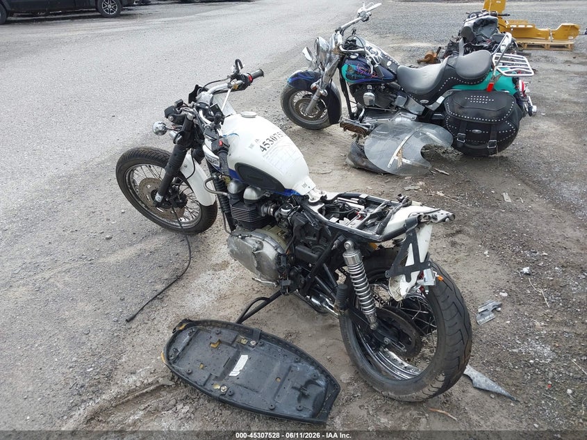 2006 TRIUMPH MOTORCYCLE SCRAMBLER auction photo 3