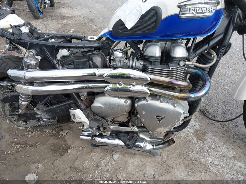 2006 TRIUMPH MOTORCYCLE SCRAMBLER auction photo 8