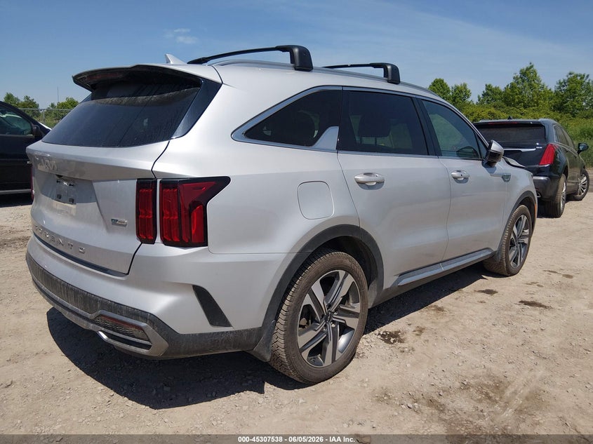 Vin: kndrmdlh6n5108363, lot: 45805423, kia sorento plug-in hybrid sx prestige 20224