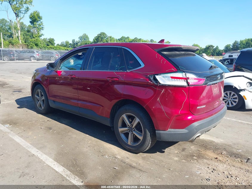 Vin: 2fmpk4j97kbb31436, lot: 45805430, ford edge sel 20193