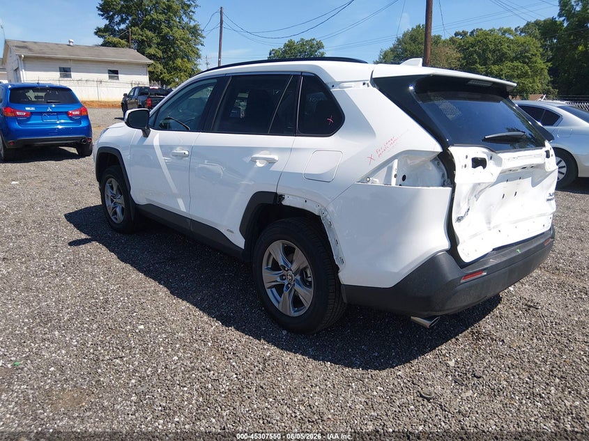 Vin: 2t3rwrfv5rw203102, lot: 45805435, toyota rav4 hybrid xle 20243