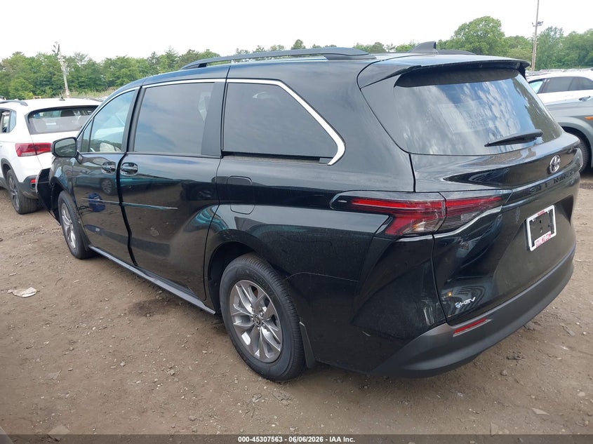 Vin: 5tdkrkec3ts322131, lot: 45805448, toyota sienna le 20263