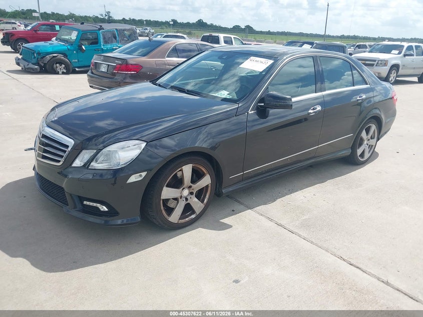 2011 MERCEDES-BENZ E-KLASSE SEDAN 3.5L V-6 DOHC, VVT, 268HP