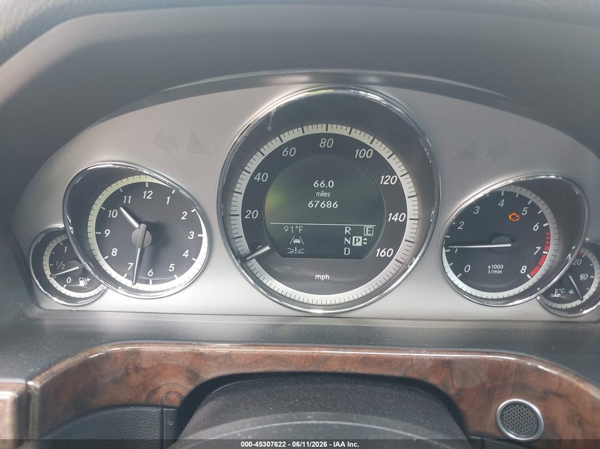 2011 MERCEDES-BENZ E-KLASSE SEDAN 3.5L V-6 DOHC, VVT, 268HP