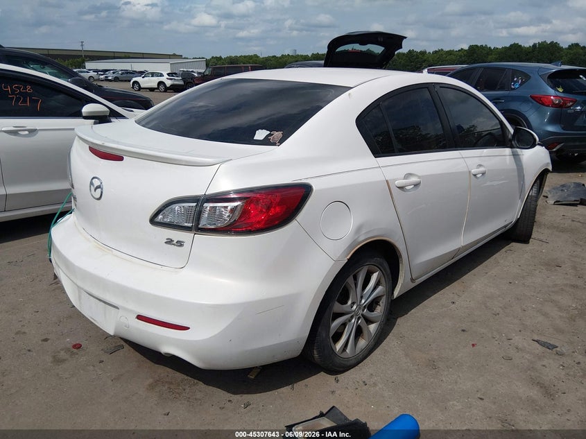 Vin: jm1bl1s62a1251623, lot: 45805528, mazda mazda3 s sport 20104