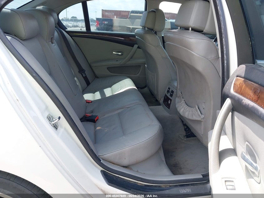 2008 BMW 528I VIN: WBANU53558CT11431 Lot: 45307689