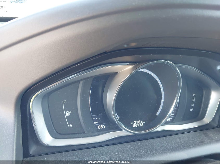 2016 VOLVO XC60 SPORT UTILITY VEHICLE 2.0L I-4 DI, DOHC, VVT, TURBO/SUPERCHARGER, 302HP