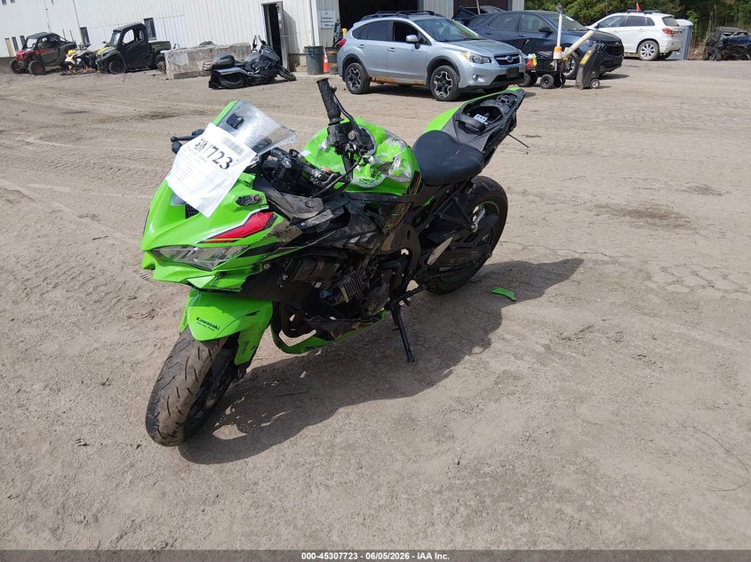 2024 KAWASAKI ZX400 auction photo 2