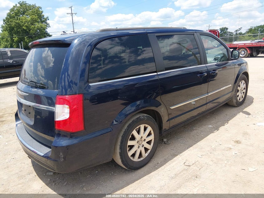 Vin: 2c4rc1bg6er399010, lot: 45805628, chrysler town & country touring 20144