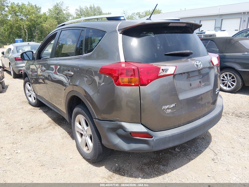 Vin: jtmrfrev9dd047069, lot: 45805630, toyota rav4 xle 20133