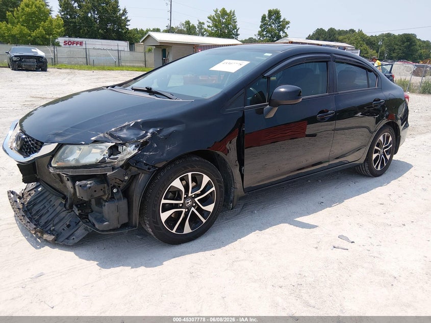 2013 Honda Civic Ex 19XFB2F86DE050573 photo 1