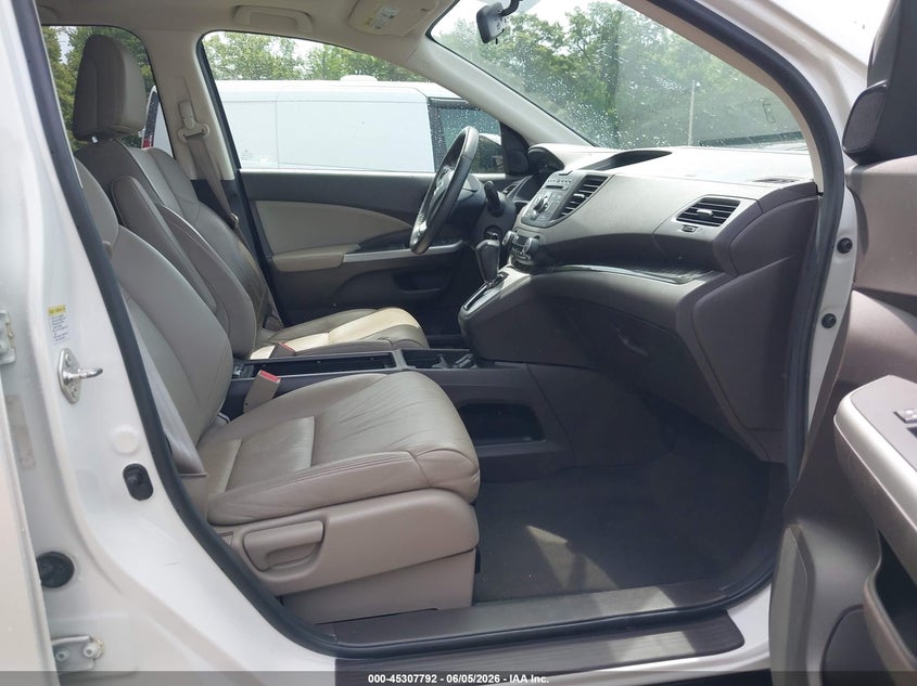 2012 Honda Cr-v 2.4 Cr-V Ex-L white Lot 111045307792 Vin 5J6RM3H76CL043589