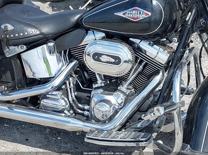 2012 Harley-Davidson Flstc Heritage Softail Classic VIN: 1HD1BWV15CB016835 Lot: 45307831