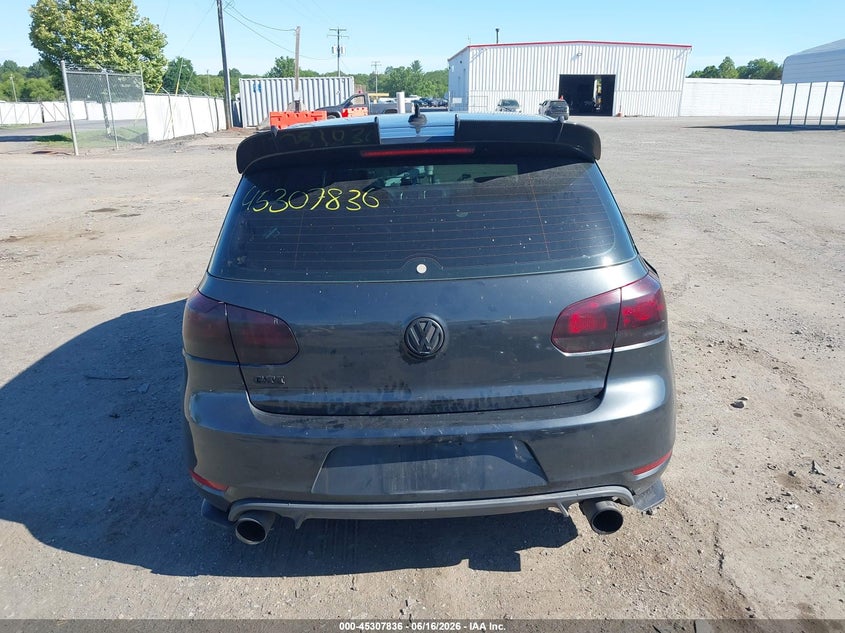 2011 Volkswagen Gti 4-Door Autobahn VIN: WVWHV7AJ5BW255764 Lot: 45307836