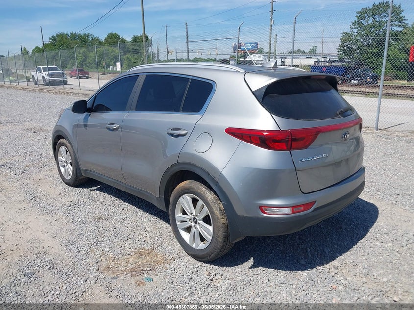 Vin: kndpm3ac1k7622260, lot: 45805751, kia sportage lx 20193