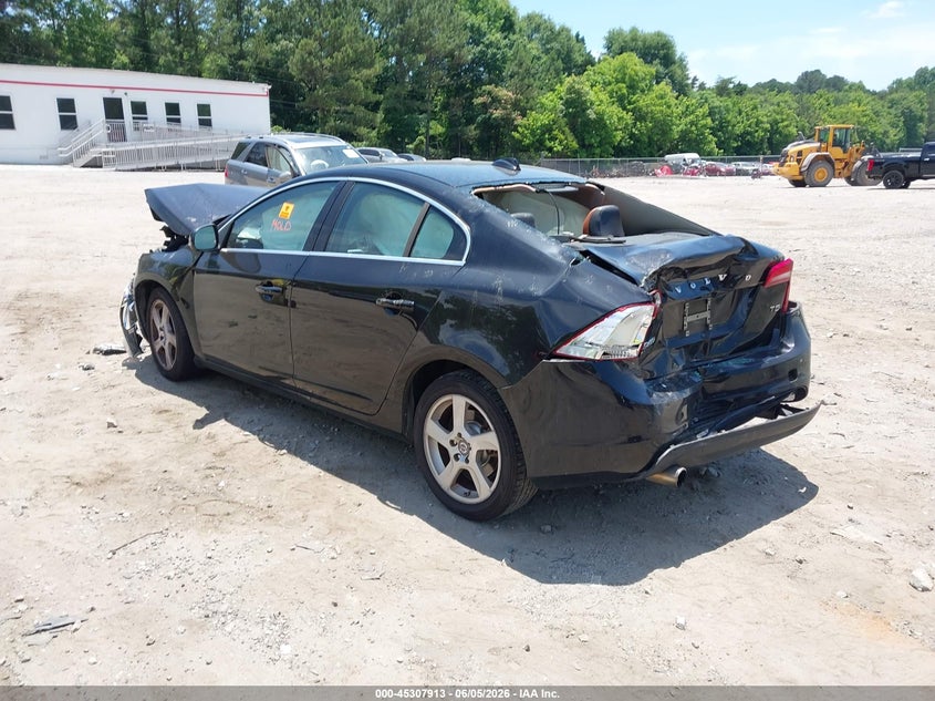 Vin: yv1612fs9d1220937, lot: 45805798, volvo s60 t5 20133