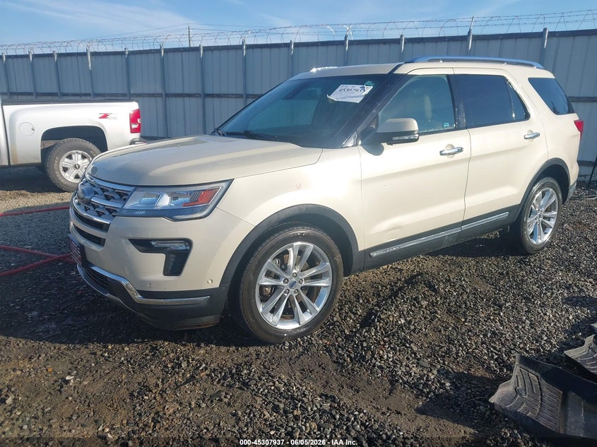 Vin: 1fm5k7f86jga11806, lot: 45805822, ford explorer limited 20182