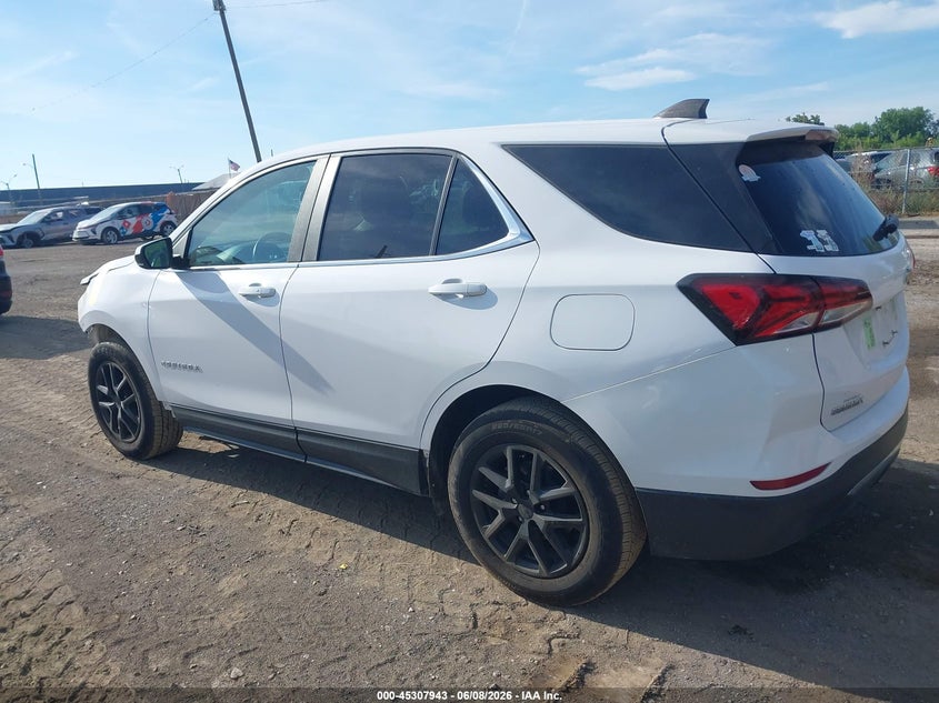 Vin: 3gnaxkev9nl158581, lot: 45805828, chevrolet equinox fwd lt 20223