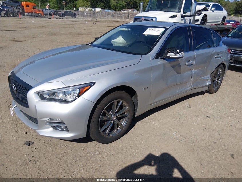 Vin: jn1ev7ar7hm840183, lot: 45805887, infiniti q50 3.0t signature edition 20172