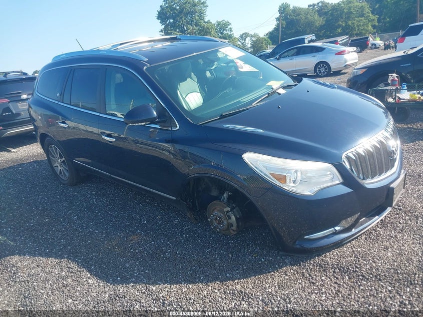 Vin: 5gakvbkd9fj283475, lot: 45805893, buick enclave leather 2015 img_1