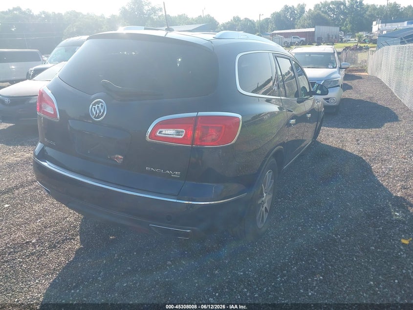 Vin: 5gakvbkd9fj283475, lot: 45805893, buick enclave leather 20154
