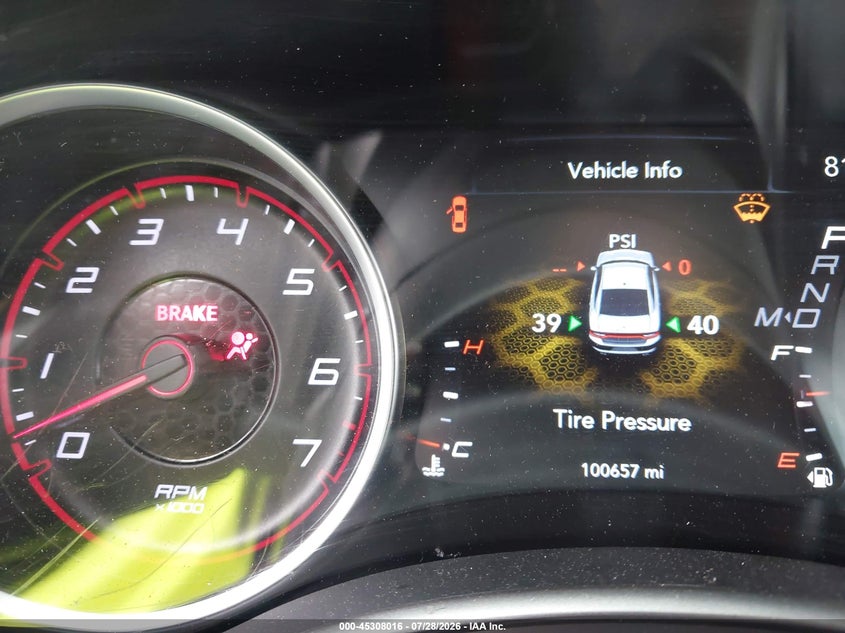 2021 DODGE CHARGER auction photo 7
