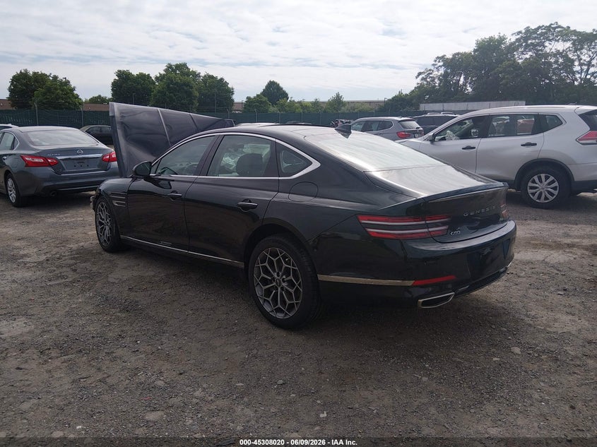 Vin: kmtgb4sc5pu149466, lot: 45805905, genesis g80 2.5t awd 20233